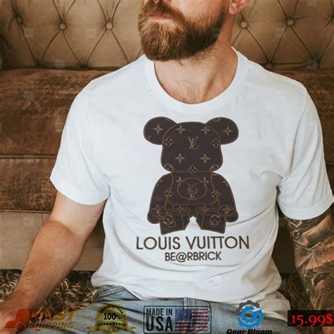 louis vuitton bearbrick shirt|Louis Vuitton ready to wear shirts.